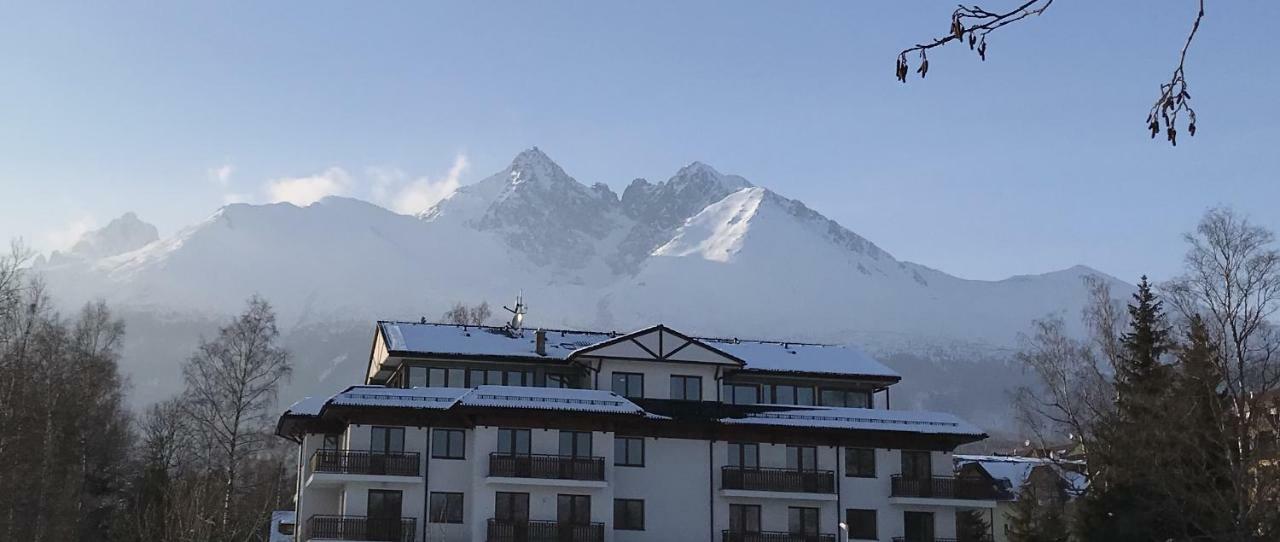Apartman Kristof Tatranska Lomnica Bagian luar foto